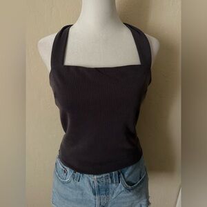 Y2K style halter top